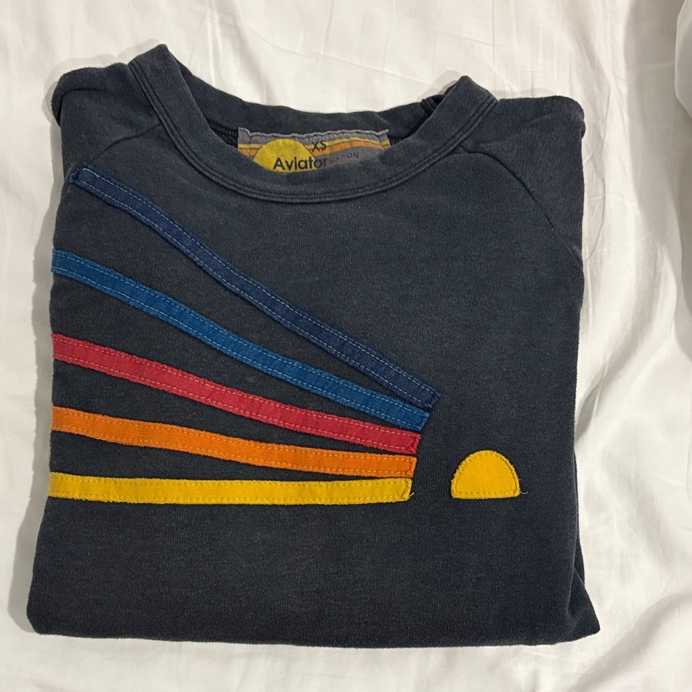 Aviator nation crewneck